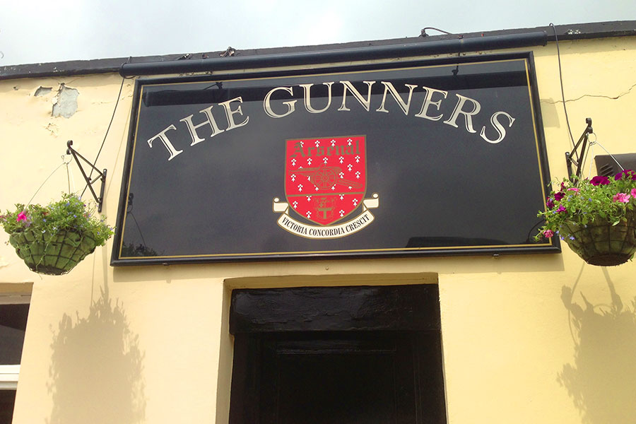 The Gunners pub