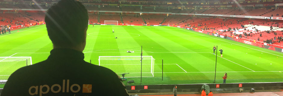 Fodboldrejsen går til Arsenal - Emirates stadium