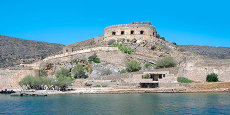 Spinalonga på Kreta
