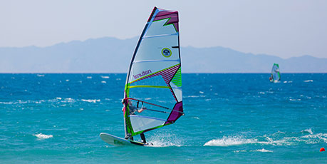 Windsurfing på Kreta