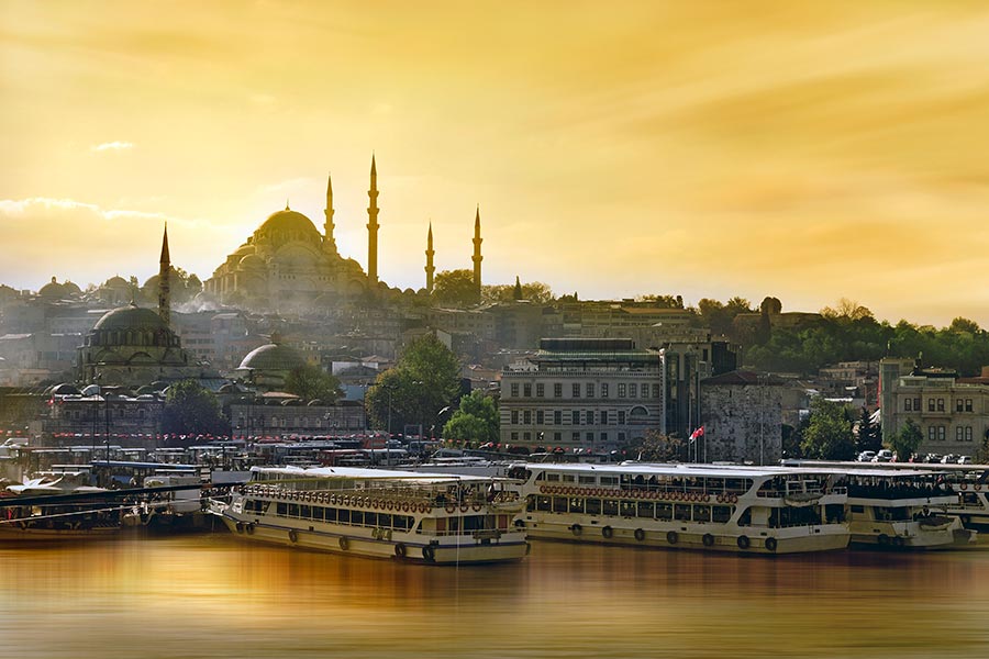 Süleymaniyemoské i Istanbul