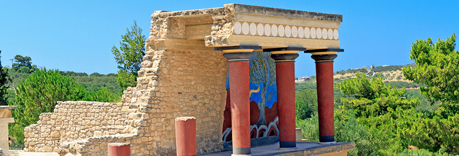 Knossos på Kreta