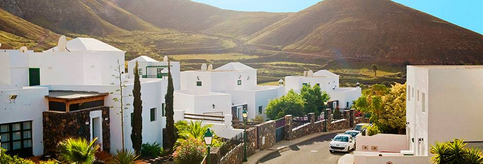 Byn Yaiza på Lanzarote
